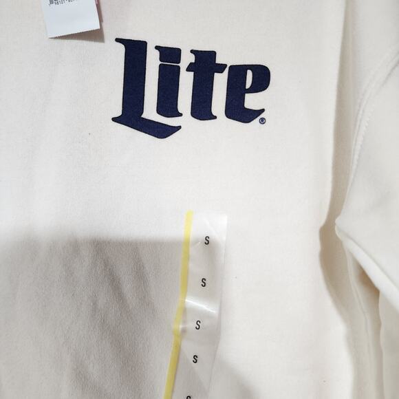 Miller lite sweatshirt women's small-first picture is back of sweatshirt - Picture 3 of 6